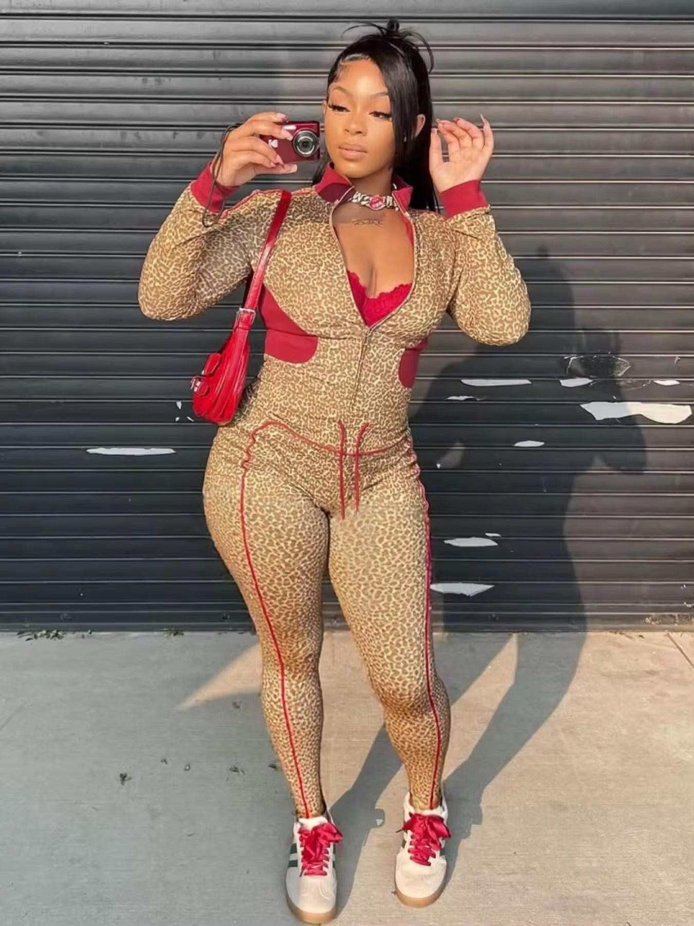 All Eyez On PKV Cheetah Print Pants Set